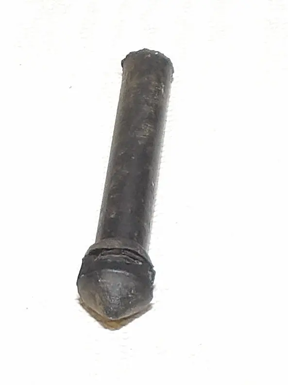 #01-009 1/16 Black Round Rubber Muffler, 1 3/16" 1