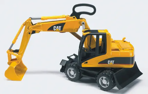 #02446 1/16 Caterpillar Wheeled Excavator 1