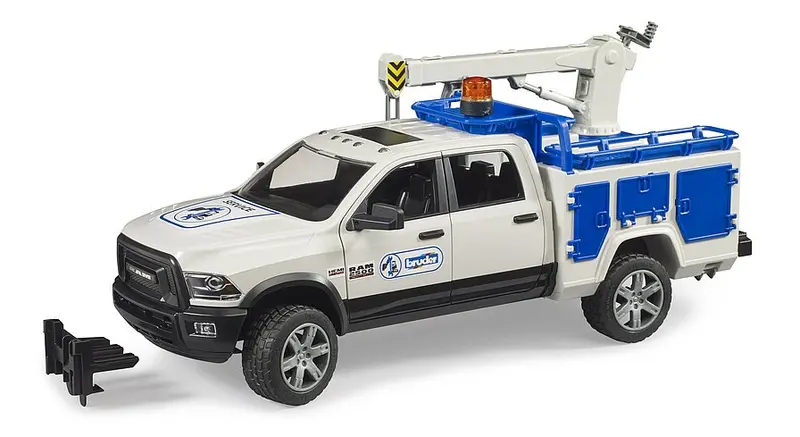 #02509 1/16 Ram 2500 Service Truck With Rotating Beacon Light 1