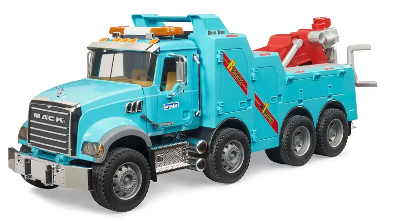 #02831 1/16 Mack Granite Heavy Tow Truck With Lights & Sound 1