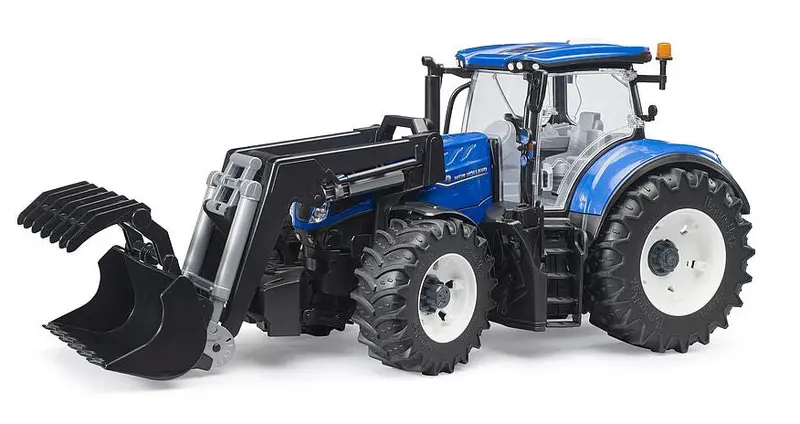 #03121 1/16 New Holland T7.340 Fwa Tractor With Loader 1