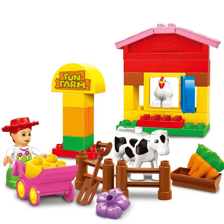 #05819 Country Life Preschool Building Block Set 1