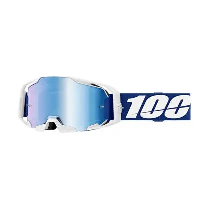100% Armatic Goggles - Blue, Mirror Blue Lens 1