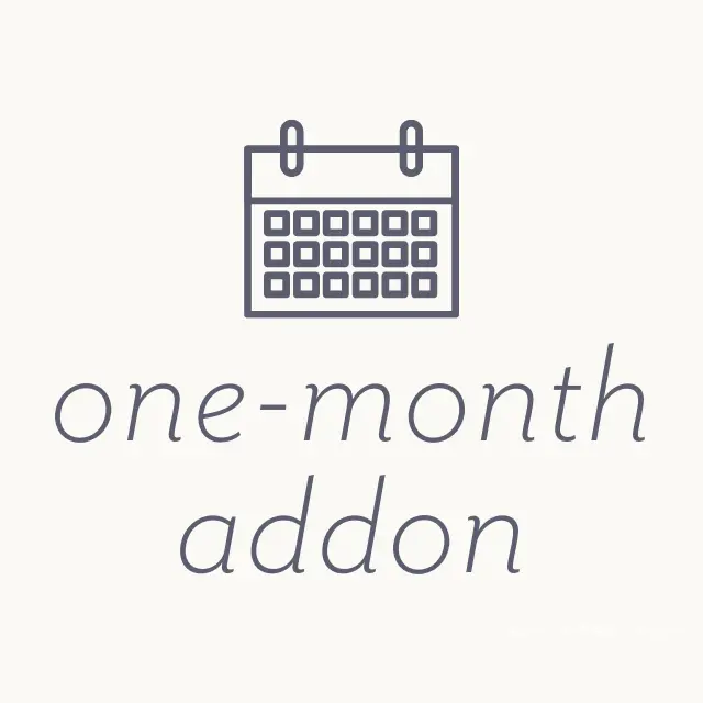 12-Month Undated Monthly Planner 1