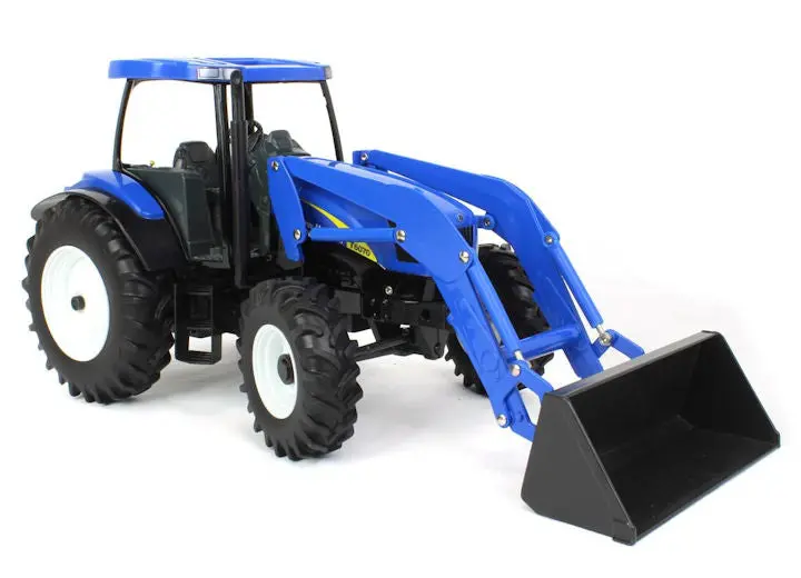 #13988 1/16 New Holland T6070 Mfwd Tractor With Loader 1