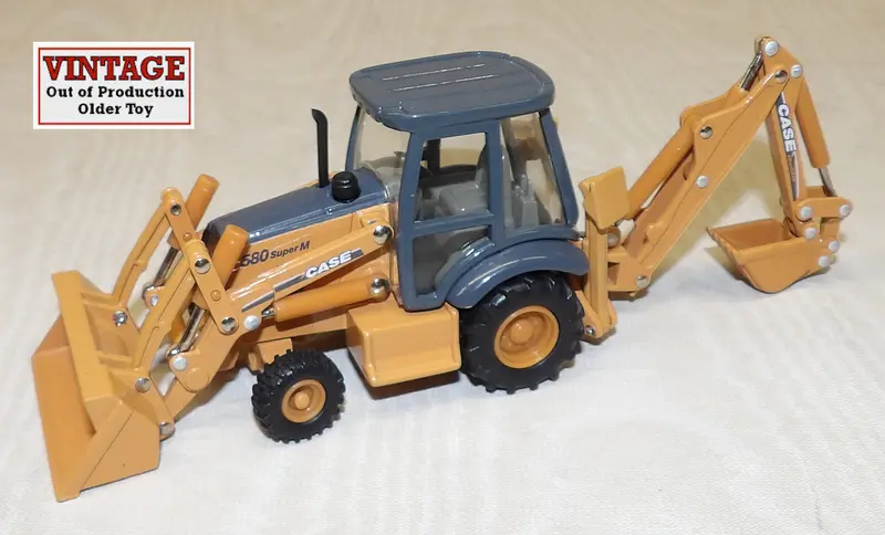 #14155 1/50 Case 580 Super M Loader Backhoe - No Box, As Is 1