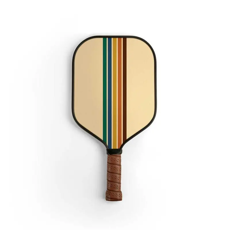 16Mm Pickleball Paddle - Retro Stripes By Elakai 1