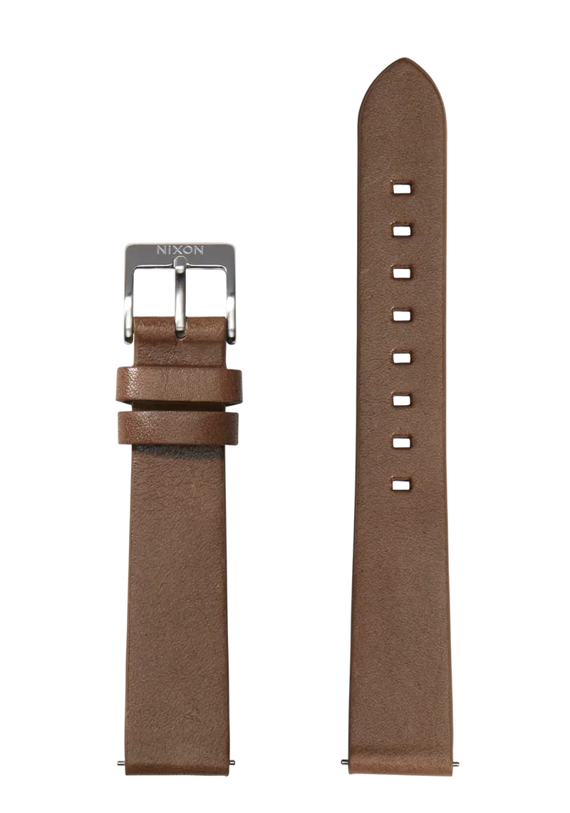 16Mm Veg Tanned Leather Band - Olive 1