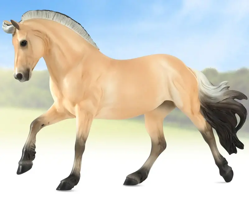 #1869 1/9 Sweetwater's Zorah Belle - Norwegian Fjord Mare 1