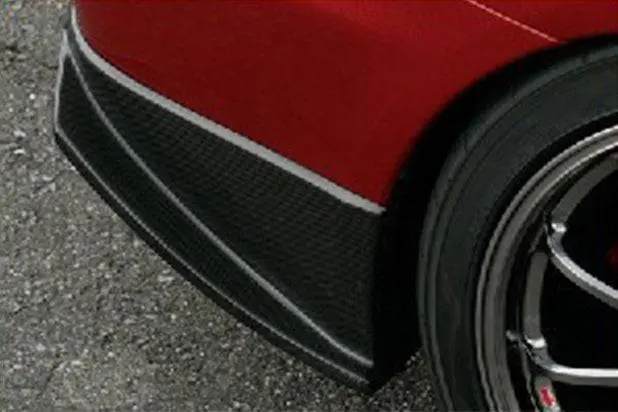 2008-2016 Mitsubishi Evolution 10 Rs Style Carbon Fiber Rear Caps 1