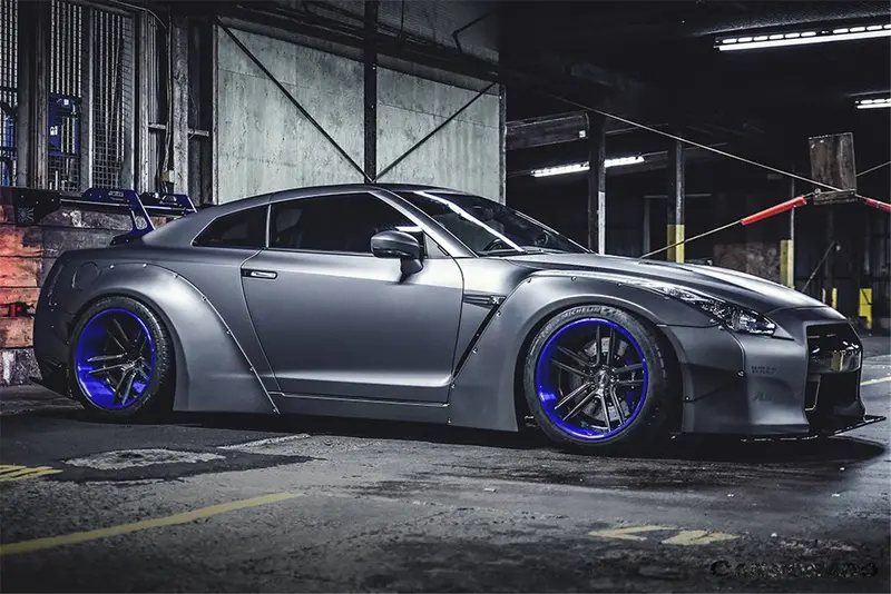 2008-2016 Nissan Gtr R35 Cba Dba De Style Wide Fender Flares 1