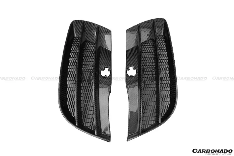 2009-2015 Audi R8 Coupe Spyder Oe Style Front Bumper Vents 1