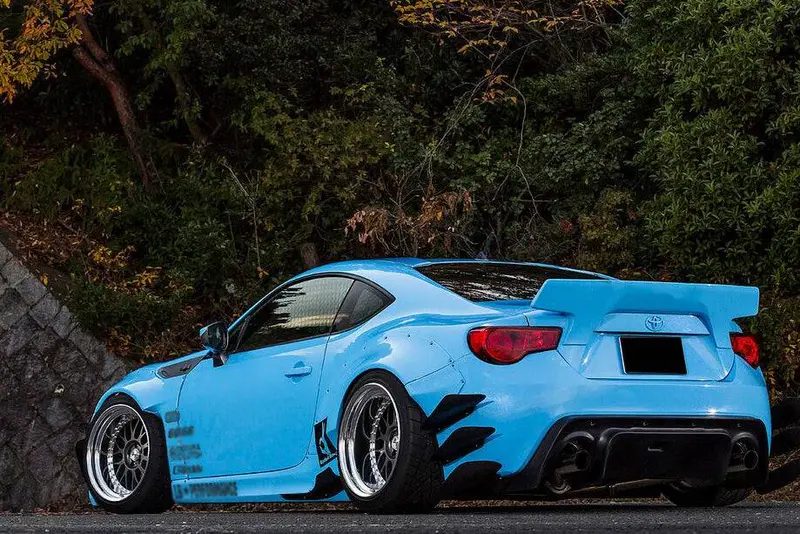 2012-2020 Scion Frs Toyota Gt86 Subaru Brz Rby2 Style Rear Diffuser 1