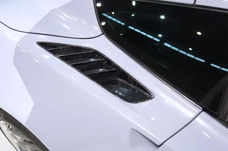 2013-2019 Corvette C7 Z51 Oe Style Carbon Fiber Rear Quarter Panel Vent 1