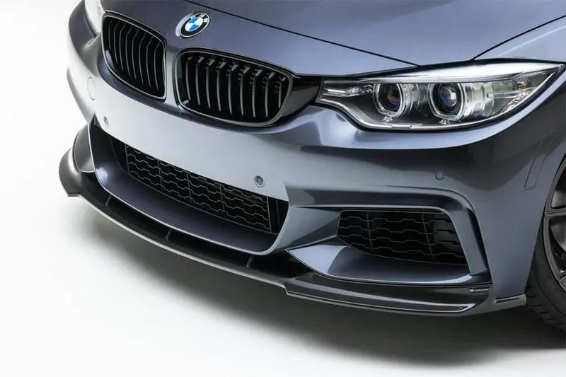 2014-2017 Bmw 4 Series F32 F33 F36 M Sport Vrs Style Carbon Fiber Front Lip 1