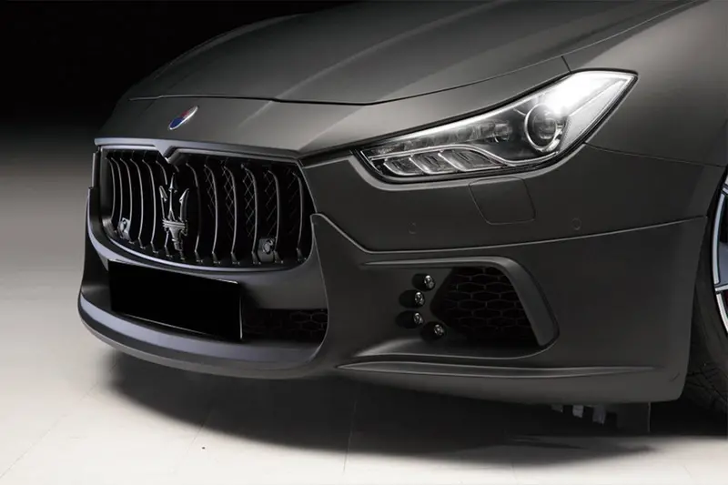 2014-2017 Maserati Ghibli S Q4 M157 W Style Front Lip 1