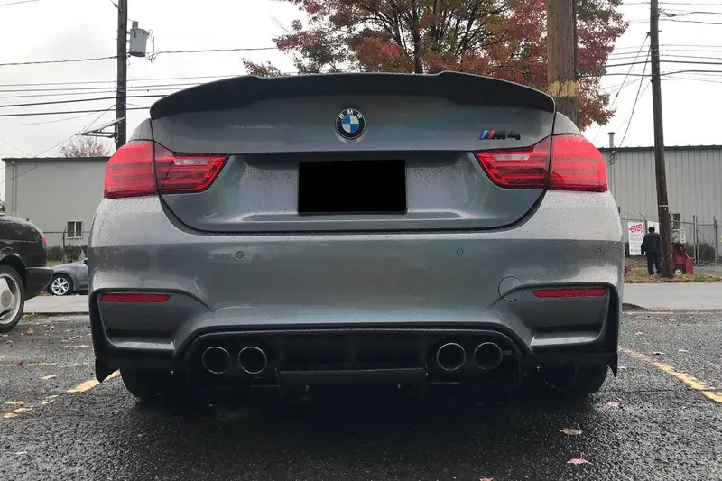 2014-2020 Bmw M3 F80 M4 F82 Va Style Carbon Fiber Rear  Diffuser  Lip 1