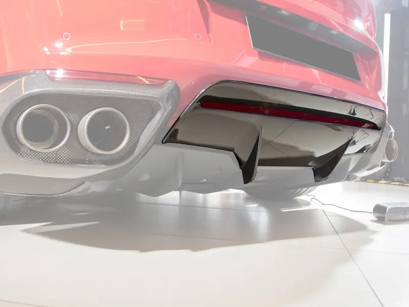 2017-2026 Ferrari 812 Superfast Oe Style Dry Carbon Fiber Rear Lip 1
