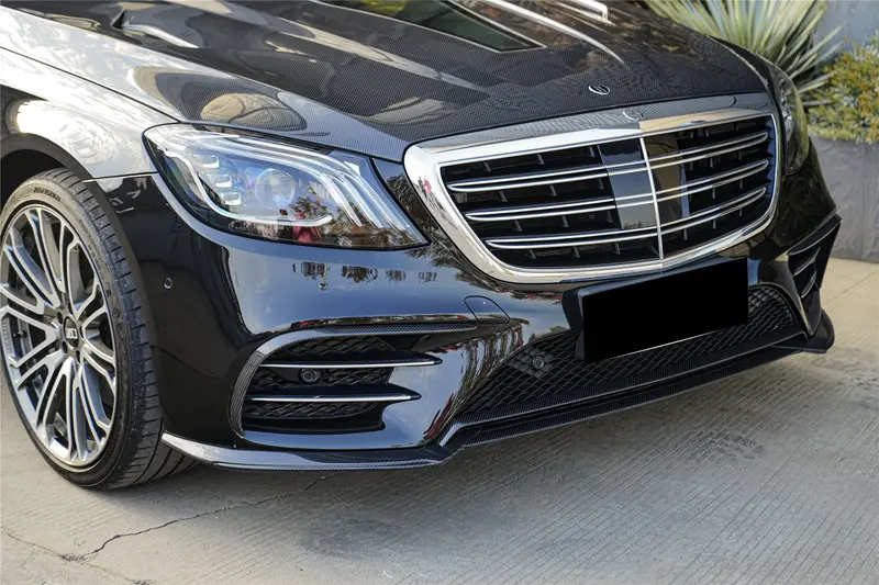 2018-2020 Mercedes Benz W222 Facelift Sedan Ia Style Front Lip | Fits S450, S560 Amg Line 1