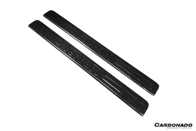 2019-2024 Ferrari F8 Msy Style Autoclave Carbon Fiber Door Sill 1