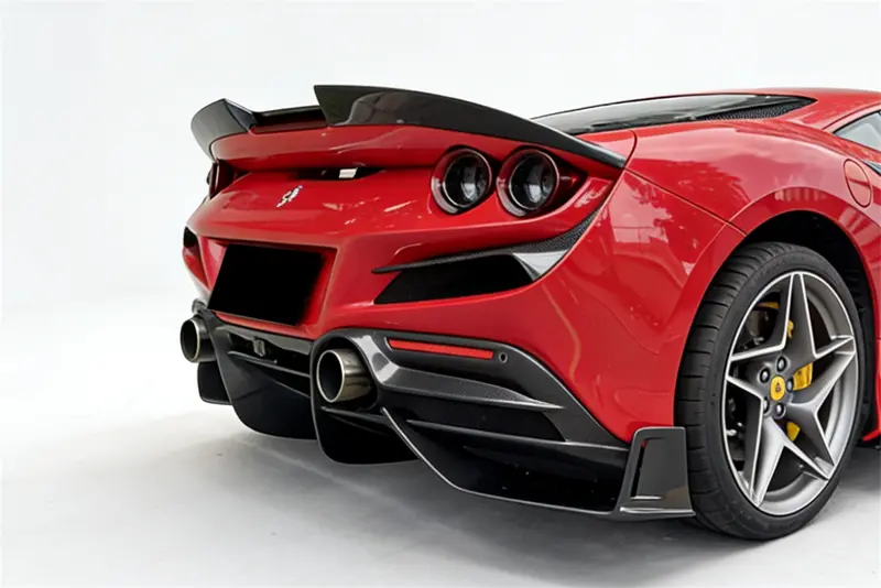 2019-2024 Ferrari F8 Msy Style Autoclave Carbon Fiber Rear Diffuser 1
