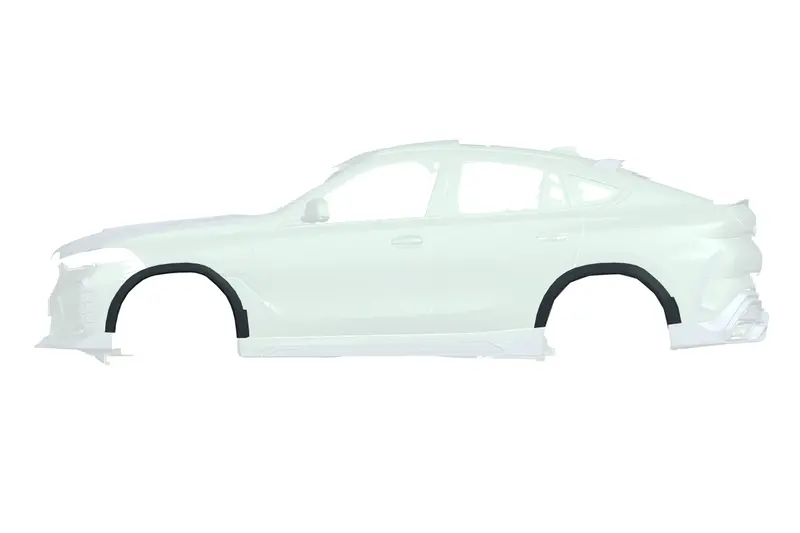 2019-Up Bmw X6 G06 Ad Style Autoclave Carbon Fiber Fender Flare 1