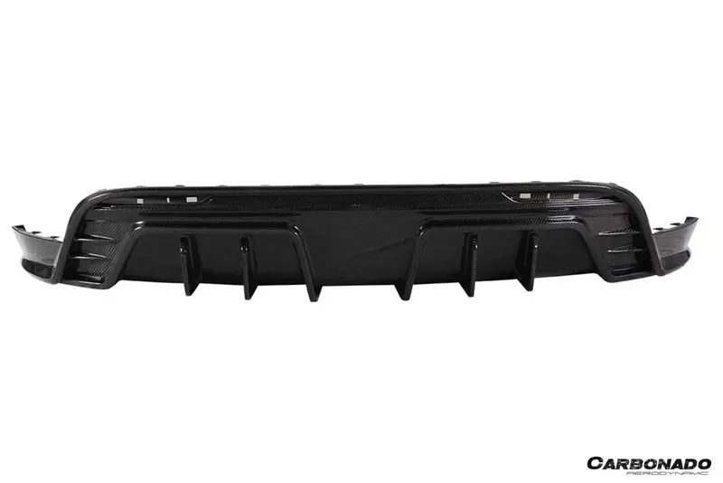2020-2024 Tesla Model Y Ad Style Autoclave Carbon Fiber Rear Diffuser 1