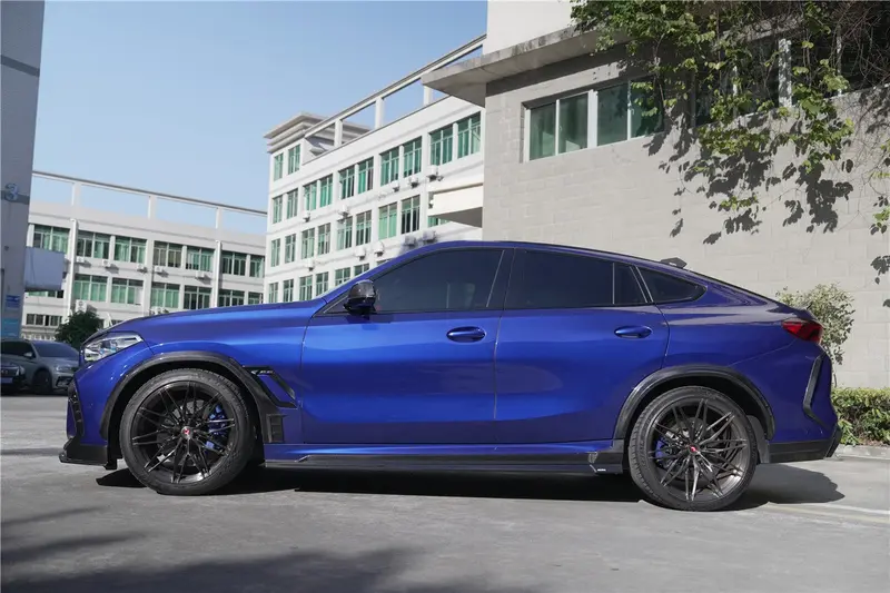 2020-2025 Bmw X6m F96 Ad Style Dry Carbon Fiber Fender Flare 1