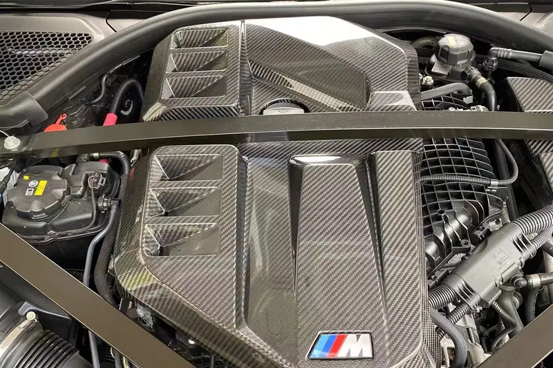 2021-Up Bmw M3 G80 M4 G82  G83 Dry Carbon Fiber Engine Cover 1