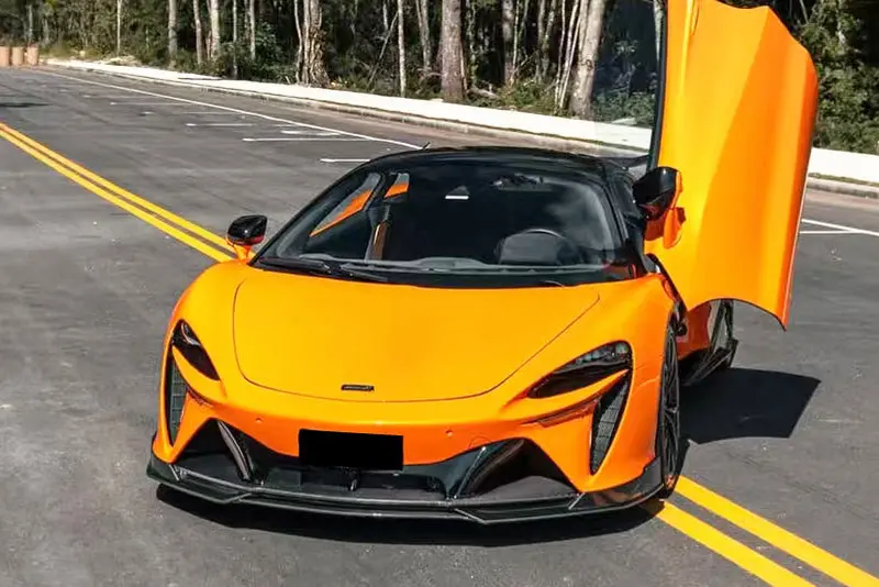 2023-Up Mclaren Artura Coupe | Spider Am Style Autoclave Carbon Fiber Front Lip 1