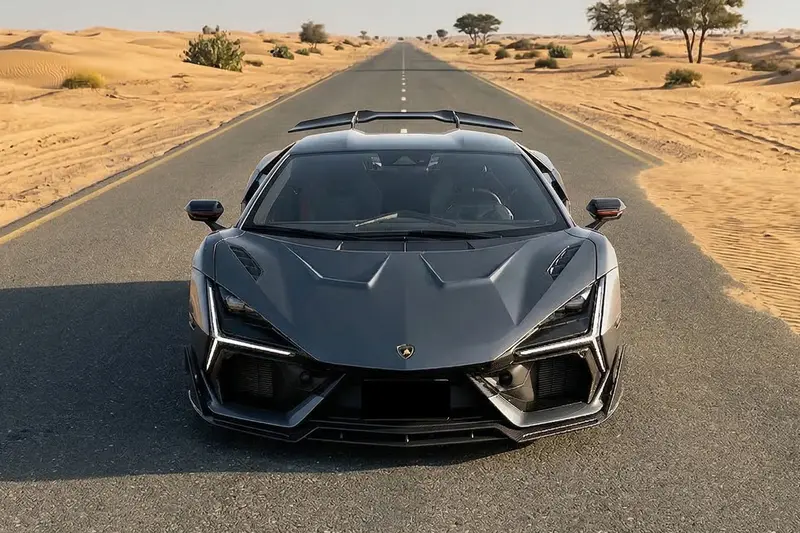 2024-Up Lamborghini Revuelto Bk Style Autoclave Carbon Fiber Front Lip 1