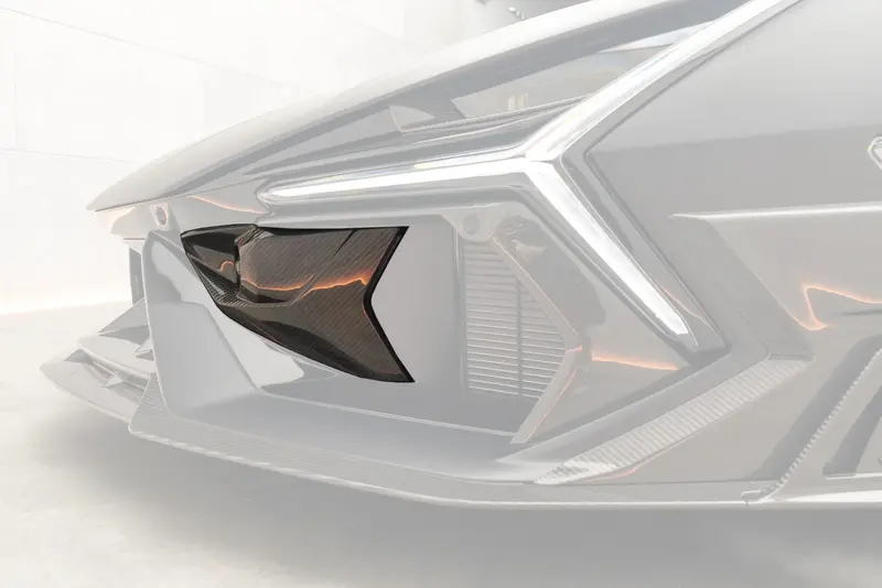 2024-Up Lamborghini Revuelto Msy Style Autoclave Carbon Fiber Front Radar Cover 1