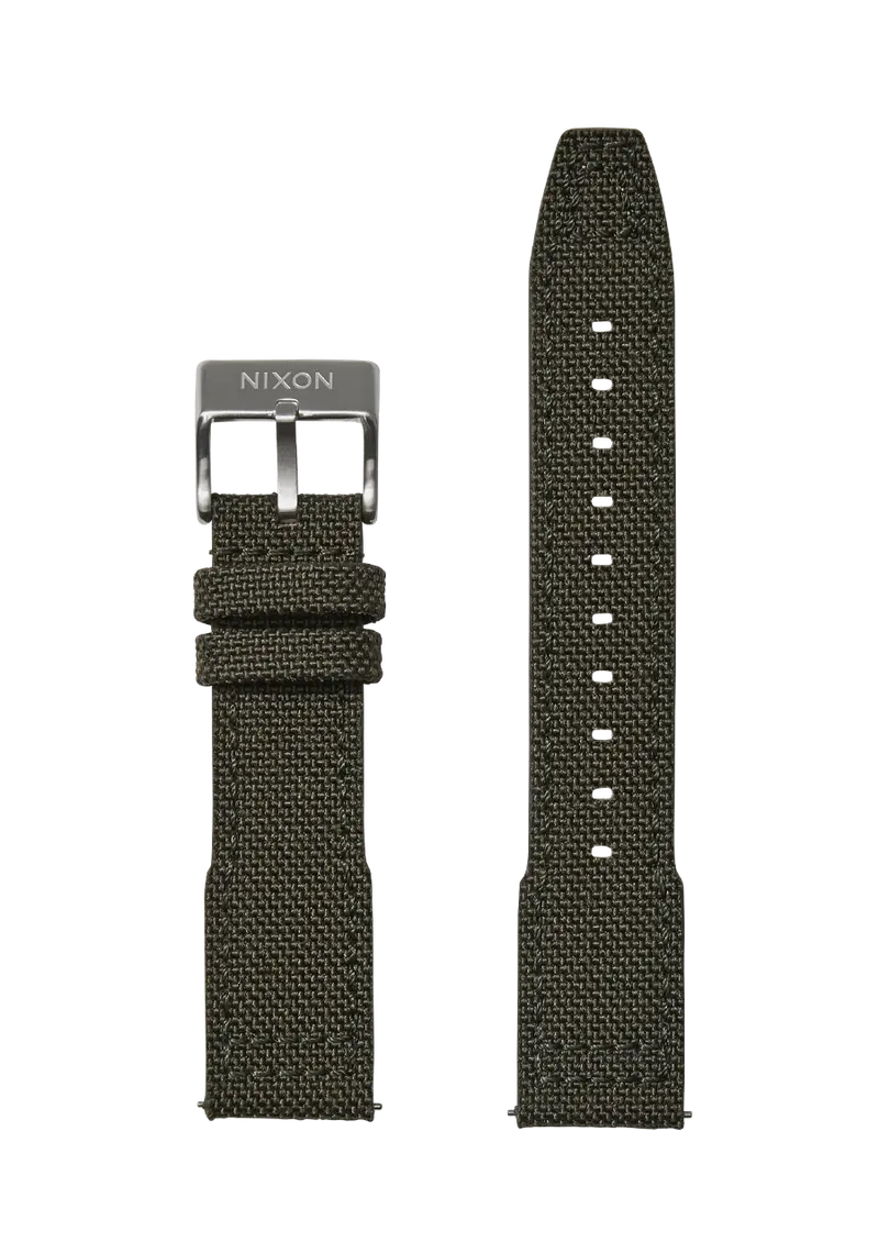 20Mm Cordura Canvas Band - Forest Green 1