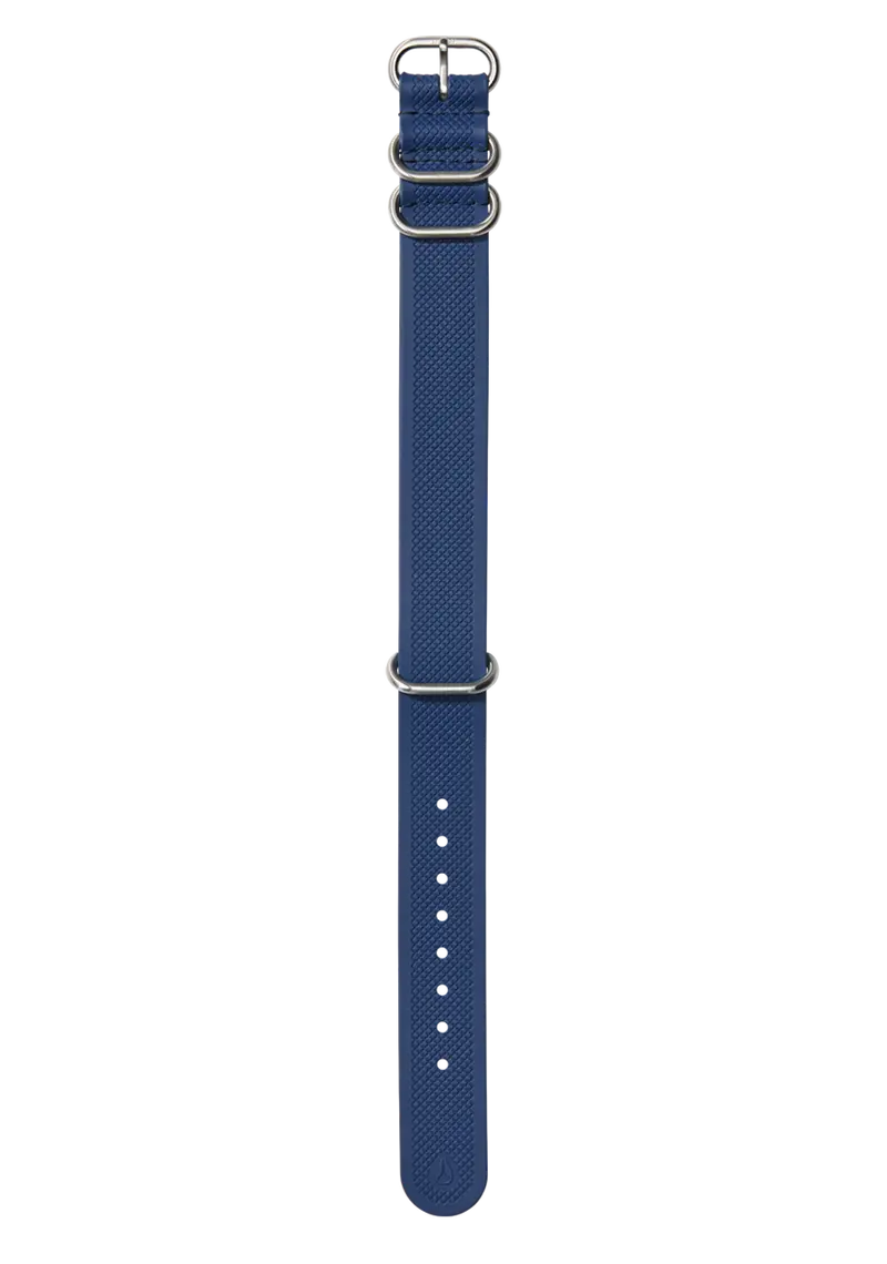20Mm Fkm Rubber One Piece Band - Navy / Blue 1