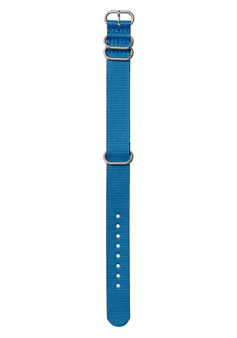 20Mm Nylon #Tide One Piece Band - Navy / Blue 1