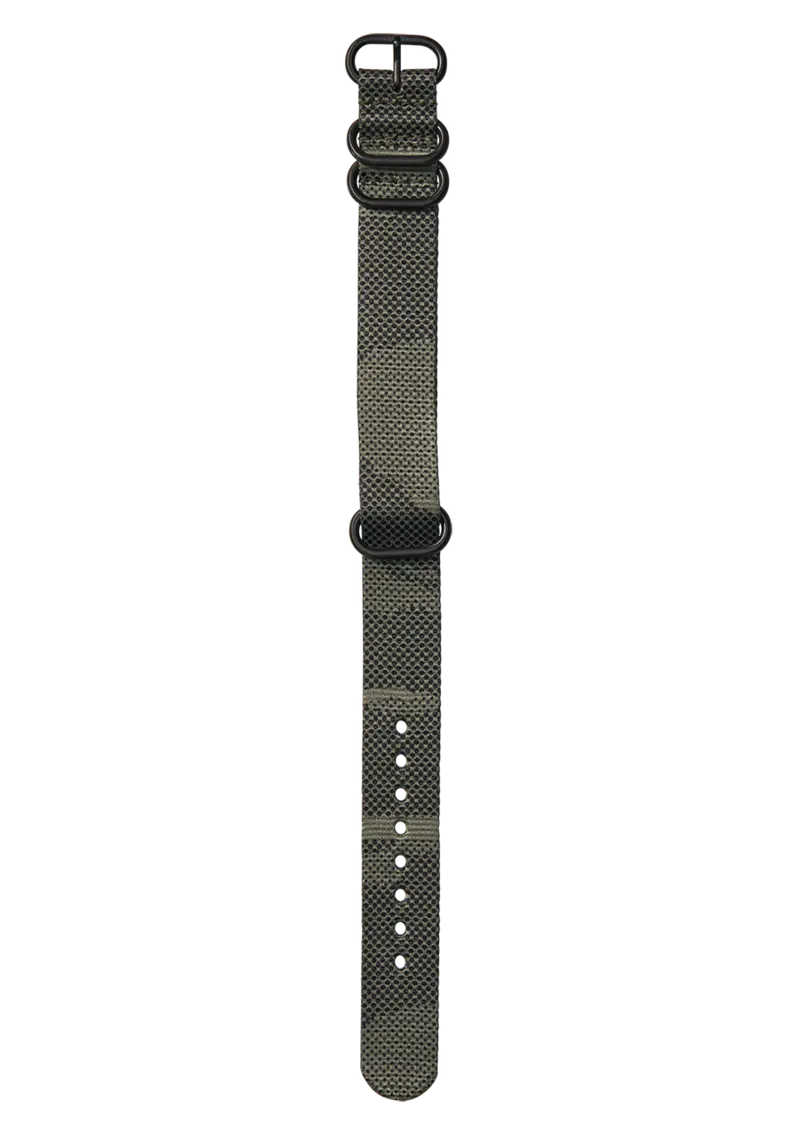 20Mm Recycled One Piece Band - Olive Dot Camo 1