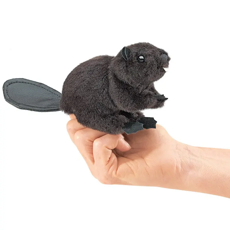 #2651Fm Mini Beaver Finger Puppet 1