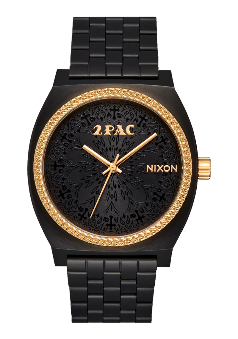 2Pac Time Teller - Black / Gold 1
