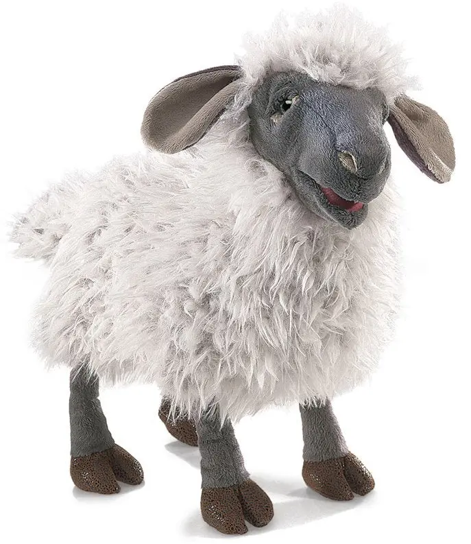#3058Fm Bleating Sheep Hand Puppet 1