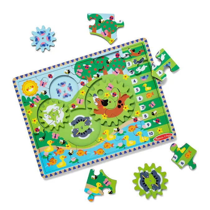 #31004 Wooden Animal Chase I-Spy Gear Puzzle 1