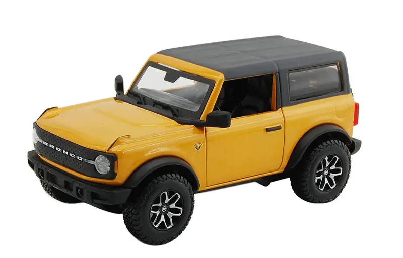 #31530Or 1/24 Orange 2021 Ford Bronco Badlands 1