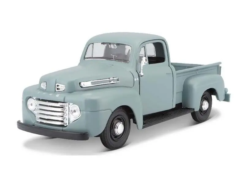 #31935Grybl 1/24 Gray Blue 1948 Ford F-1 Pickup 1