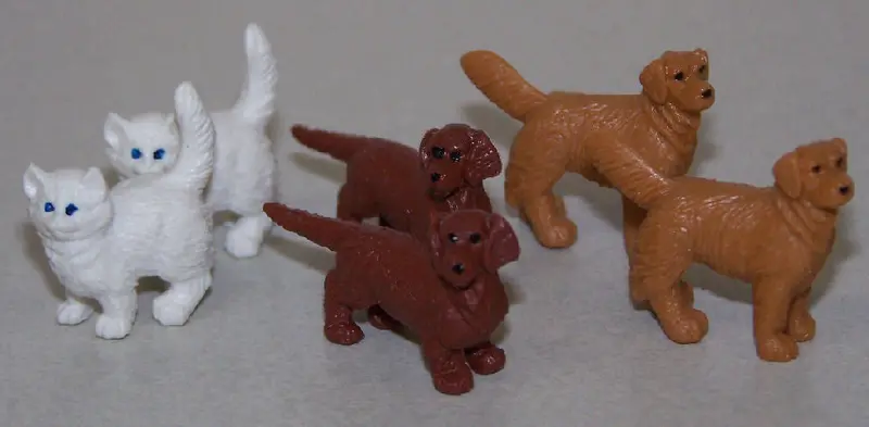 #349122 Mini Cats & Dogs Set 1