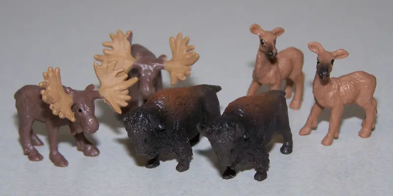 #350010 1/87 Wildlife Assortment, 6 Piece 1