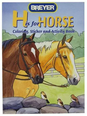 #4120 "H Is For Horse" Coloring, Sticker & Activity Book 1