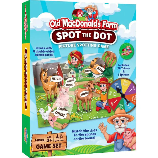 #42462Mp Old Macdonald's Farm Spot The Dot Picture Spotting Game 1