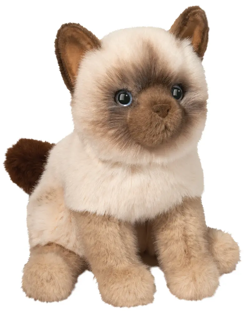 #4390D Fu Siamese Cat Plush 1