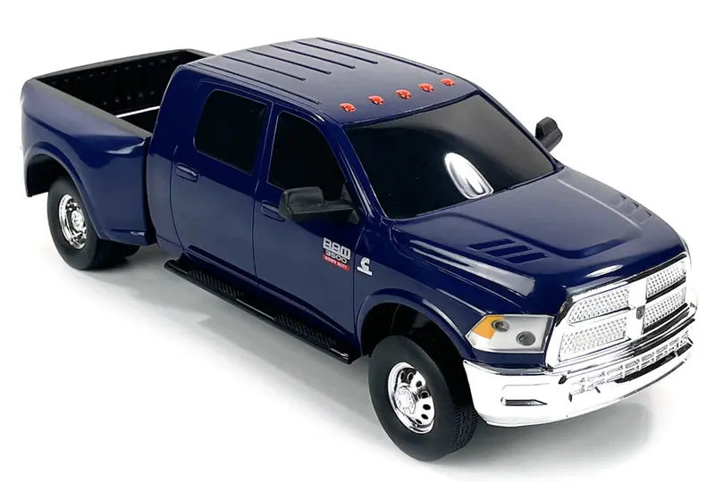 #439B 1/20 Navy Blue Dodge Ram 3500 Mega Cab Dually Pickup 1