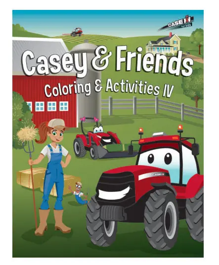 #44522 Casey & Friends Coloring & Activities Iv Book 1