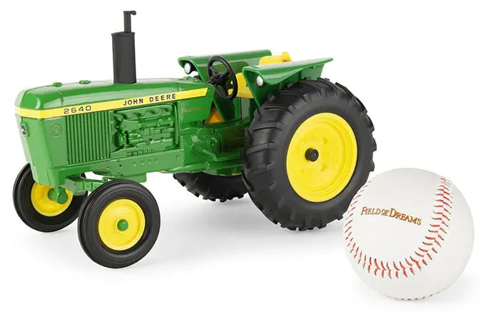 #45899 1/16 John Deere 2640 Field Of Dreams Tractor With Baseball 1